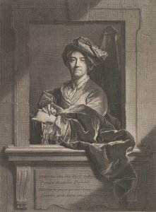 Portret Hiacynta Rigauda, ​​1721 r. autorstwa Pierre Imbert Drevet