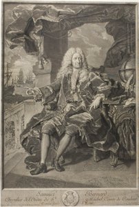Portret Samuela Bernarda, radcy stanu autorstwa Pierre Imbert Drevet