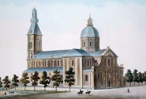 Kościół św. autorstwa Pierre Jacques Goetghebuer