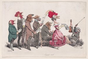Koncert wokalny z Metamorfoz dnia, 1829.