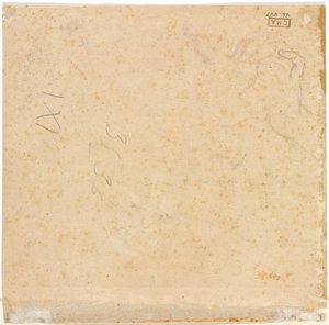 Szkic dłoni verso, XVIII wiek.