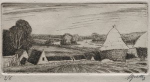 Brebant Farm autorstwa Pierre Louis Gatier