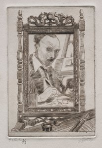Autoportret autorstwa Pierre Louis Gatier