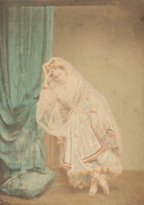 [Hrabina w złotej sukni piki jako Judith], lata 60. XIX wieku. autorstwa Pierre Louis Pierson
