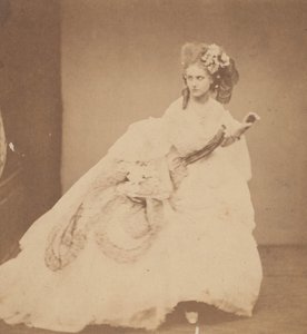 Strach, lata 60. XIX wieku. autorstwa Pierre Louis Pierson
