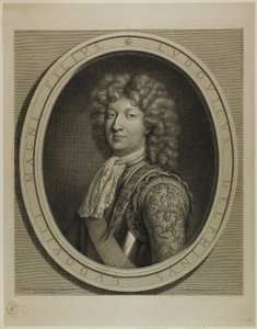 Louis Delphinus autorstwa Pierre Louis van Schuppen