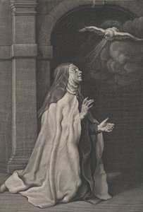 Święta Teresa z Avili Wizja Gołębicy, ca. 1650.
