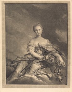 Flore dźwignia syna autorstwa Pierre Maleuvre after Jean Marc Nattier