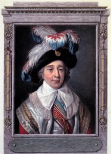Rewolucja Francuska: Portret Paula de Barras (1755-1829), francuskiego polityka. Grawerowanie Alix Pierre Michel (1762 - 1817).