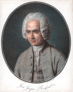Jean-Jacques Rousseau 1712-78, francuski filozof polityczny