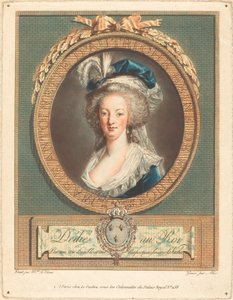 Królowa Maria Antonina, ok. 1930 r. 1789. autorstwa Pierre Michel Alix