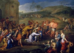 "Jezus sur le chemin du calvaire" (Niesienie krzyża) Obraz Pierre