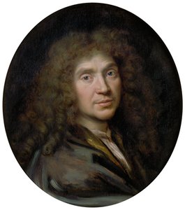 Portret autora Moliére 1622-1673, ok. 1658 autorstwa Pierre Mignard