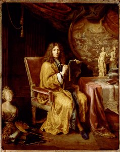 Autoportret (olej na płótnie) autorstwa Pierre Mignard