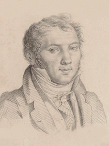 Portret skrzypka i kompozytora Louisa-Luca Loiseau de Persuis 1769-1819, 1811. autorstwa Pierre Narcisse Guérin Baron