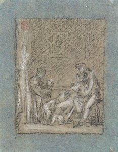 Studium dla rodziny w osamotnieniu autorstwa Pierre Paul Prud