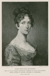 Elisa Bonaparte autorstwa Pierre Paul Prudhon