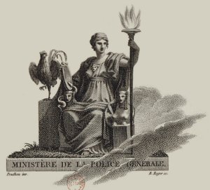 Ministerstwo Spraw Wewnętrznych - godło autorstwa Pierre Paul Prud