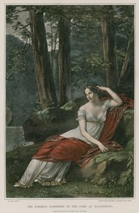 Cesarzowa Józefina w parku w Malmaison autorstwa Pierre Paul Prudhon