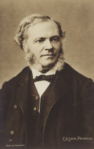 Cesar Franck, urodzony w Belgii kompozytor, pianista, organista i pedagog muzyczny, który w dorosłym życiu pracował w Paryżu (1822-1890)