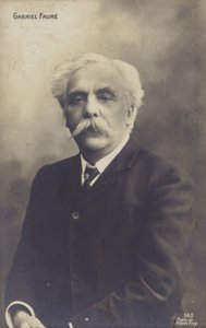 Gabriel Faure, francuski kompozytor, organista, pianista i pedagog (1845-1924)