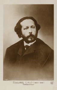 Portret Edouarda Lalo autorstwa Pierre Petit