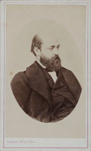 Portret Henri Murgera 1822-1861, 1861. autorstwa Pierre Petit