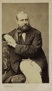 Portret kompozytora Charlesa Gounoda 1818-1893, ok. 1930 r. 1870. autorstwa Pierre Petit