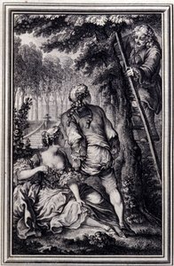 La Gageure des trois commeres - w „Opowieściach i opowiadaniach wierszem” Jeana La Fontaine