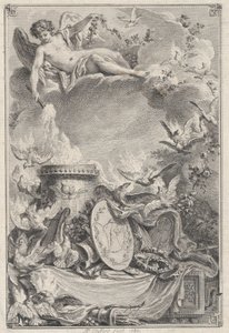 Moneta pamiątkowa ślubu, 1780 r. autorstwa Pierre Philippe Choffard