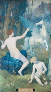 Fantazja Puvis de Chavannes, Pierre Cecil (1824-1898) autorstwa Pierre Puvis de Chavannes