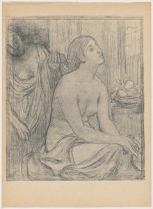 Toaleta autorstwa Pierre Puvis de Chavannes
