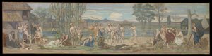 Ludus pro patria (Gry patriotyczne) autorstwa Pierre Puvis de Chavannes