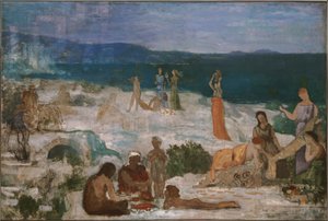 Massilia, kolonia grecka autorstwa Pierre Puvis de Chavannes