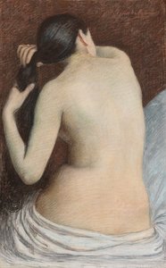 Model autorstwa Pierre Puvis de Chavannes