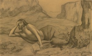 Orfeusz autorstwa Pierre Puvis de Chavannes