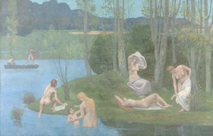 Lato, 1891. autorstwa Pierre Puvis de Chavannes
