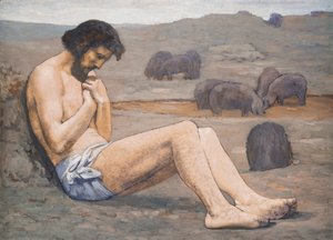 Syn marnotrawny, c. 1879 (olej na płótnie) autorstwa Pierre Puvis de Chavannes