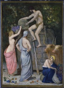 Prasa do wina autorstwa Pierre Puvis de Chavannes