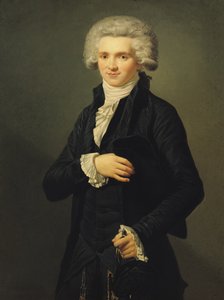 Maximilien de Robespierre (1758-94) 1791 (olej na płótnie)