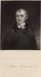 Portret Marie Francois Xavier Bichat autorstwa Pierre Roch Vigneron