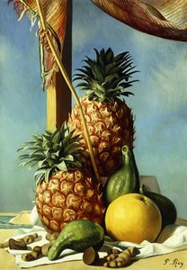 Martwa natura z ananasami; Nature Morte z Ananasem