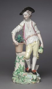 Ziemia, producent Fabryka Porcelany Derby autorstwa Pierre Stephan