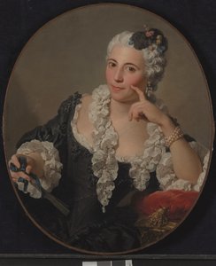 Portret Anne-Marie Ziny Durand de Lironcourt (olej na płótnie) autorstwa Pierre Subleyras