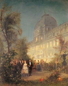 Wieczorne przyjęcie w Tuileries, 10 czerwca 1867