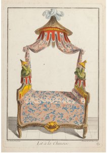 Łóżko chińskie, ok. 1788 r.