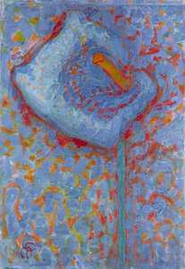 Lilia Arum, 1908-1909. autorstwa Piet Mondrian