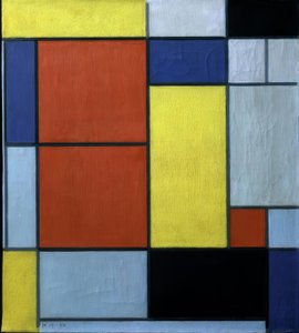 Kompozycja II autorstwa Piet Mondrian