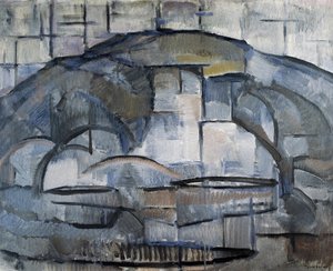 Krajobraz autorstwa Piet Mondrian
