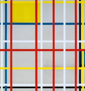 Nowy Jork, 3, 1941 autorstwa Piet Mondrian
